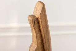 Massive Design Skulptur AMARA 45cm natur Mangoholz Dekoration handmade