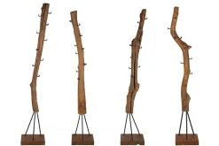 Massive Garderobe HEMINGWAY 200cm Teakholz Kleiderständer