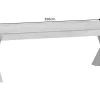 Massive Gartenbank EMPIRE TEAK 220cm Sitzbank Teakholz wetterfest