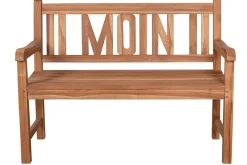 Massive Gartenbank EMPIRE TEAK Moin 120cm natur Teakholz