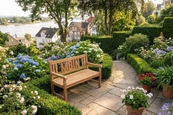 Massive Gartenbank EMPIRE TEAK Moin 120cm natur Teakholz