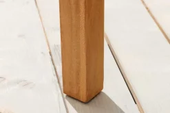 Massive Gartenbank XXL EMPIRE TEAK 150cm natur Teakholz