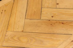 Massive Sitzbank MOSAIK 160cm natur Pinienholz recycelt