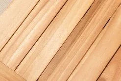 Massiver Beistelltisch EMPIRE TEAK 50cm natur Teakholz