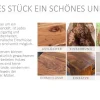Massiver Beistelltisch JAKARTA 45cm bunt Cube aus recyceltem Holz Regal