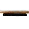 Massiver Drehteller SERVANT 50cm natur Mangoholz drehbare Servierplatte rund
