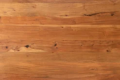 Massiver Esstisch MAMMUT 300cm braun honey finish Akazie schwarz Baumkante