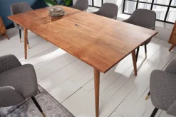 Massiver Esstisch MYSTIC LIVING 160cm Akazie natur Massivholz