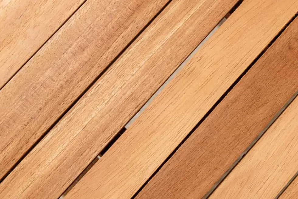 Massiver Gartenbeistelltisch EMPIRE TEAK 50cm natur Teakholz klappbar