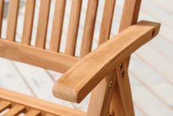 Massiver Gartenstuhl EMPIRE TEAK Teakholz klappbar