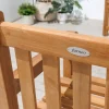 Massiver Gartenstuhl EMPIRE TEAK natur Teakholz Outdoor
