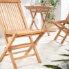 Massiver Gartenstuhl EMPIRE TEAK Teakholz klappbar Hochlehner wetterfest