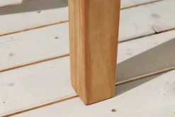 Massiver Gartentisch EMPIRE TEAK 180cm natur Teakholz