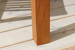Massiver Gartentisch EMPIRE TEAK 150cm natur Teakholz