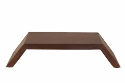 Massiver Monitorständer GATSBY 50cm braun Mangoholz Bildschirmständer Erhöhung