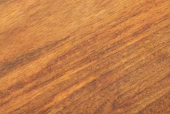 Massiver Nachttisch SCORPION 50cm braun Mangoholz Beistelltisch mit 3D Schnitzereien