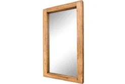 Massiver Spiegel JAVA 180cm natur recyceltes Teakholz hängend oder stehend