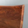 Massives Baumstamm Bett AMAZONAS 180x200cm braun Sheeshamholz stone finish