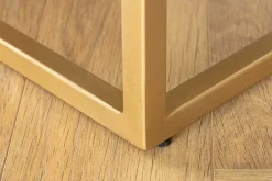 Massives Highboard SNAKE 120cm schwarz gold Mangoholz Schlangen-Design mit aufwendigen 3D Schnitzereien