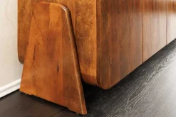 Massives Sideboard BRASIL 175cm braun Mangoholz sechs Fächer