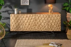 Massives Sideboard ORGANIC LIVING 175cm Mangoholz organisches Design