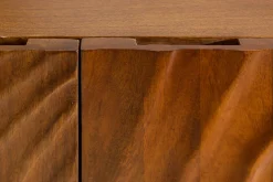 Massives Sideboard SCORPION 180cm braun Mangoholz aufwendige 3D Schnitzereien