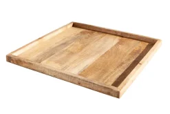 Massives Tablett MAKASSAR 50cm Mangoholz Servierbrett