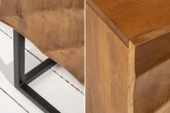 Massives TV-Lowboard SCORPION 160cm Mangoholz aufwendige 3D Schnitzereien