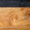 Massives Wandregal MAKASSAR 80cm natur Mangoholz handmade