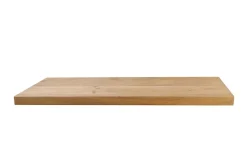 Massives Wandregal PURE 60cm Mango natur cream finish Mangoholz Steckregal