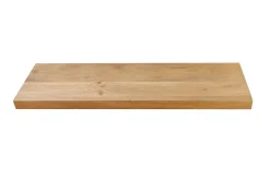 Massives Wandregal PURE 60cm Mango natur cream finish Mangoholz Steckregal