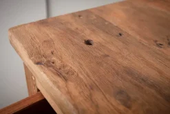 Massives Weinregal HEMINGWAY 56cm recyceltes Massivholz Weinschrank für 16 Flaschen