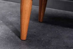 Massivholz Sideboard ALPINE 145cm Akazie honey finish Kommode mit Schubladen Retro Design