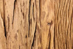 Massivholz Sideboard BARRACUDA 150cm Teak Mango schwarz Metall recycelt