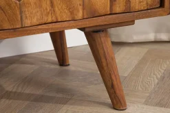 Massivholz Sideboard MYSTIC LIVING 145cm braun Sheesham stone finish Kommode Schubladen