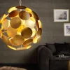 Moderne Design Hängeleuchte INFINITY HOME 65cm gold Pendelleuchte