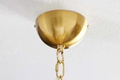 Moderne Design Hängeleuchte INFINITY HOME 65cm gold Pendelleuchte