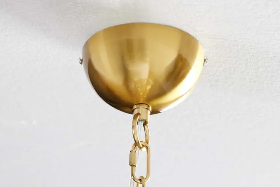 Moderne Design Hängeleuchte INFINITY HOME 65cm gold Pendelleuchte
