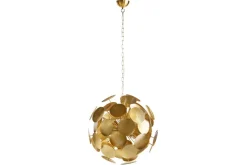 Moderne Design Hängeleuchte INFINITY HOME 65cm gold Pendelleuchte