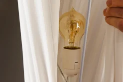Moderne Design Stehlampe PARIS X 180cm weiß Stehleuchte