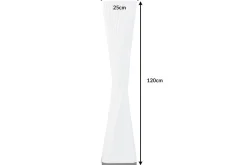 Moderne Design Stehlampe PARIS X 120cm weiß Stehleuchte