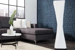 Moderne Design Stehlampe PARIS X 120cm weiß Stehleuchte
