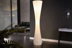 Moderne Design Stehlampe PARIS X 160cm weiß Stehleuchte