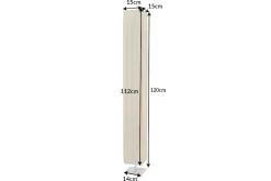 Moderne Designer Stehlampe PARIS 120cm gold Stehleuchte