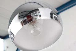 Moderne 3er Hängeleuchte CHROMAGON Chrom Kugelleuchte