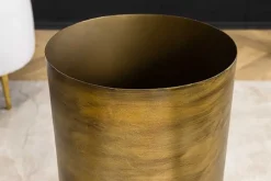 Moderne Vase SANDGLASS L 55cm messing Eisen handmade beidseitig nutzbar
