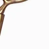 Moderne Wanddekoration VEADO 100cm gold Hirschgeweih