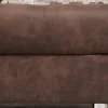 Moderne XXL Wohnlandschaft KENT 305cm antik braun Federkern Bigsofa inkl. Hocker