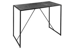 Moderner Bartisch SLIM LINE 120cm graphit Metall Tresen Stehtisch