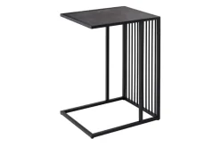 Moderner Beistelltisch ARCHITECTURE 65cm graphit Metall Laptoptisch